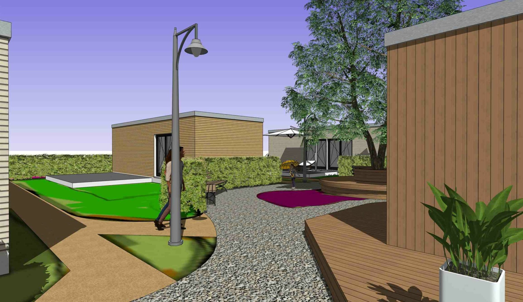Gemeinschaftliche Tinyhousesiedlung