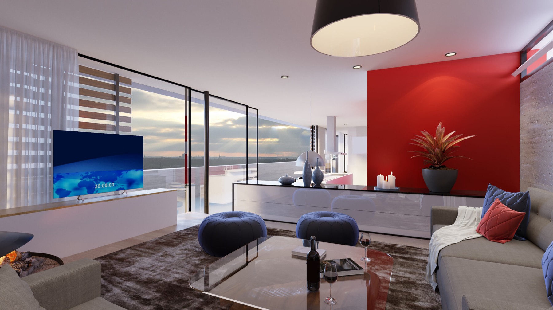 Penthouse-Aufstockung in Köln