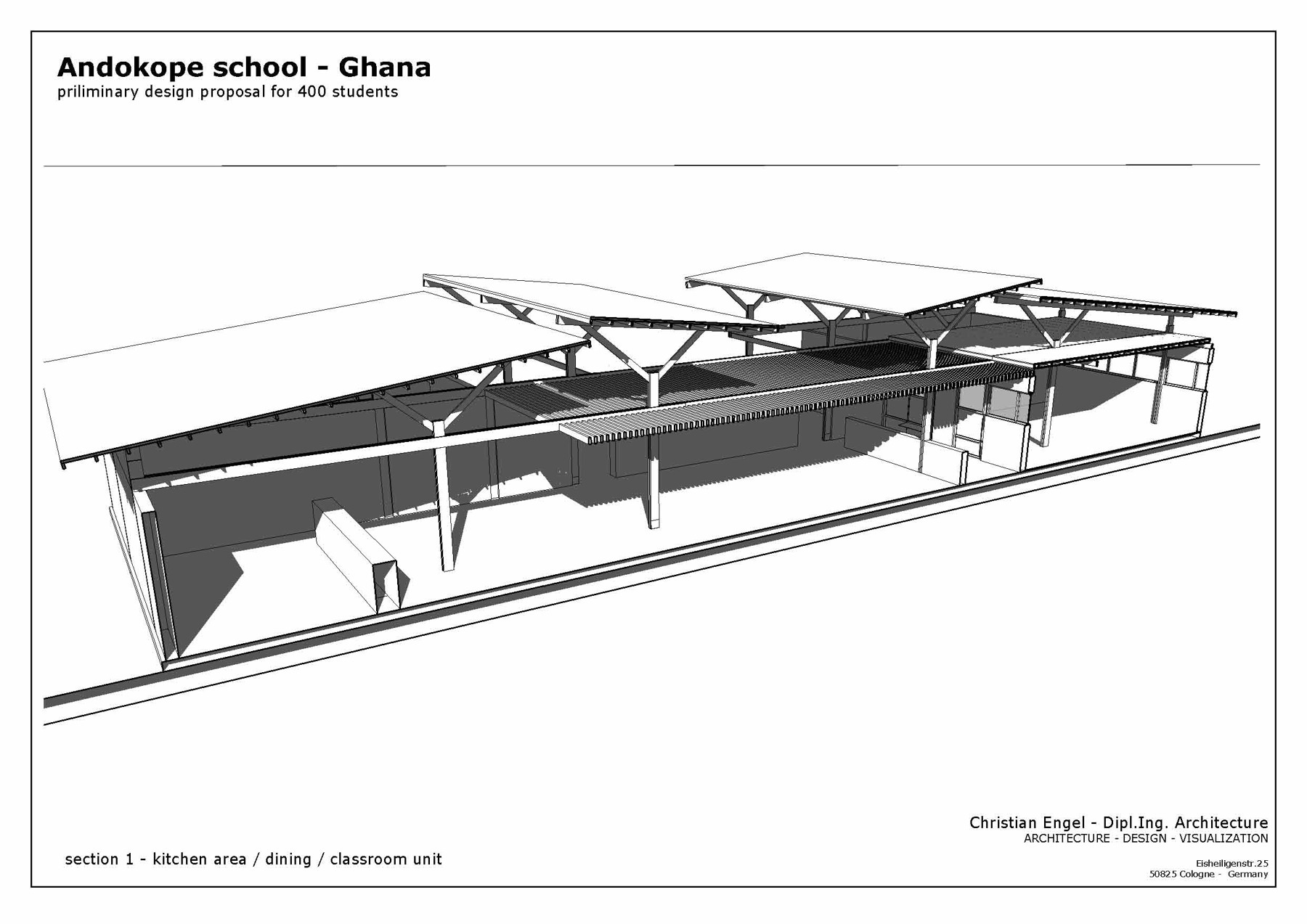 Schule in Andokope, Ghana
